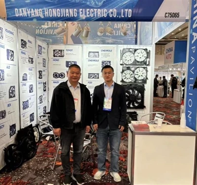 „Danyang Hongjiang Electric“ pasirodo 2024 m. „Aapex American Auto Parts“ par...